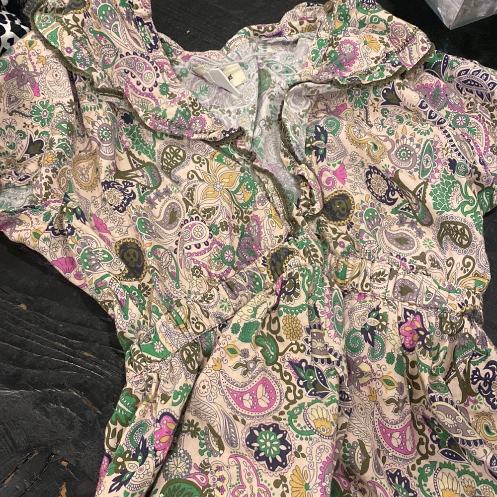 Paisley Zadig and Voltaire kids dress size 8